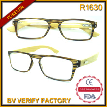 R1630 Personalized Design New New Ultra Thin Bamboo Temples Reading Glasses